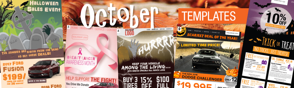 October e-blast templates