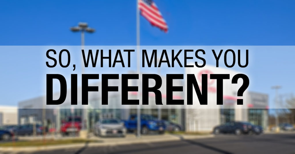 What Makes You Different